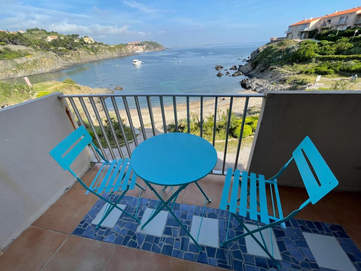 AZUR-Les pieds dans l'eau-Vue sur Mer et Clocher de Collioure en toile de fond - WIFI - PARKING Extérieur photo