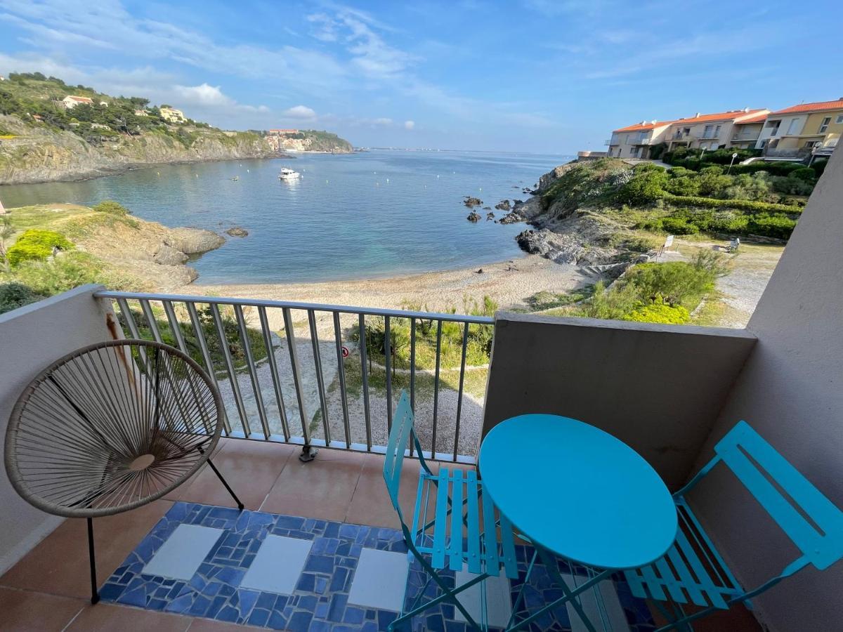 AZUR-Les pieds dans l'eau-Vue sur Mer et Clocher de Collioure en toile de fond - WIFI - PARKING Extérieur photo