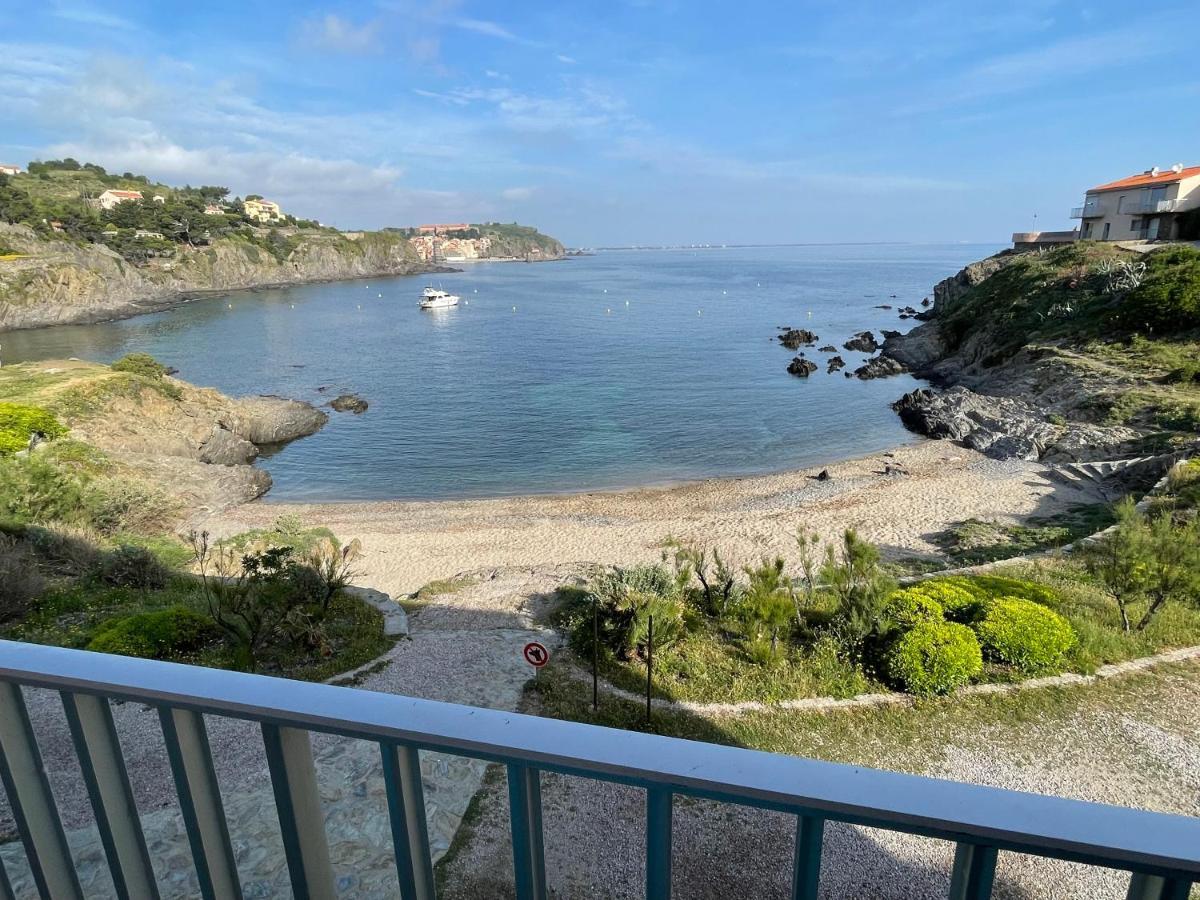 AZUR-Les pieds dans l'eau-Vue sur Mer et Clocher de Collioure en toile de fond - WIFI - PARKING Extérieur photo
